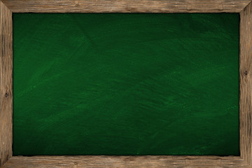 green chalkboard