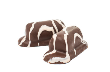 sweet cheese in chocolate