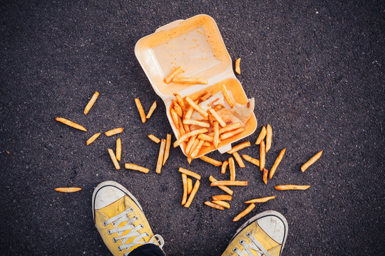 Man Dropping His Chips