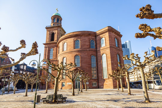 Church in Frankfurt ( Germany)