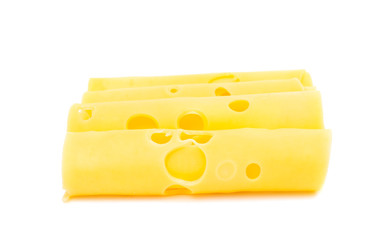 thin slice of cheese