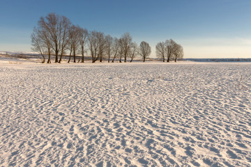 snow dunes