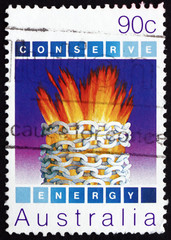 Postage stamp Australia 1985 Harnessed Energy, Environmental