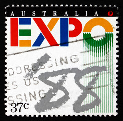 Postage stamp Australia 1988 EXPO ’88, Brisbane
