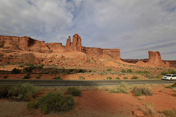 Fototapeta na wymiar Arch national park, Arizona
