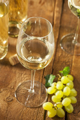 Refreshring White Wine in a Glass