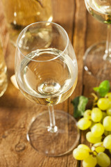 Refreshring White Wine in a Glass