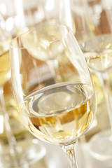 Refreshring White Wine in a Glass