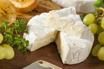 Organic Homemade White Brie Cheese