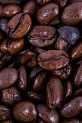 coffee beans closeup