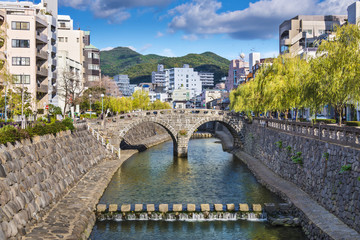 Nagasaki, Japan at Spectacles Bridge