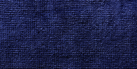 blue fiber material towel