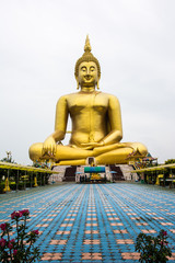 big image of buddha in thailand travel