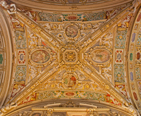 Bergamo - Detail from  cathedral Santa Maria Maggiore