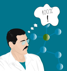 Portrait of a scientist