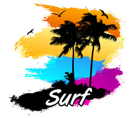 Tropical surf
