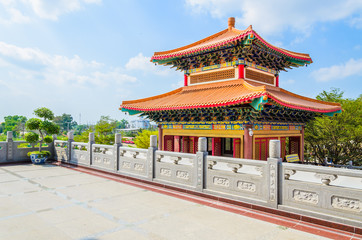 Fototapeta premium Chinese temple in Thailand
