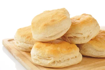 Foto op Canvas Golden buttermilk biscuits © MSPhotographic