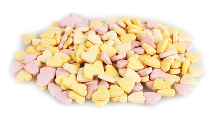 Animal nutritional supplements  isolated on white