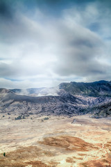 landscape of Mount Bromo