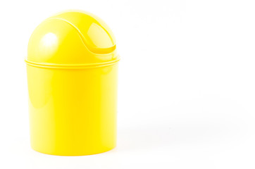 Yellow trash