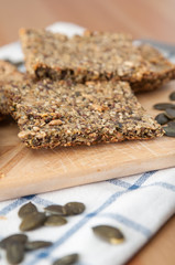 Vollkorn Knäckebrot
