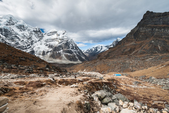 Himalayas in Everest region, Nepal