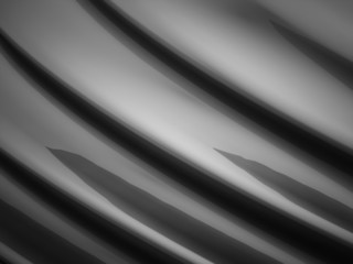 Black abstract waves background