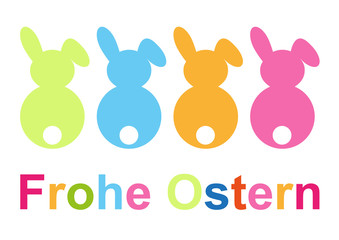 Niedliche Osterhasen