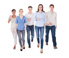 Obraz premium Group Of People Walking