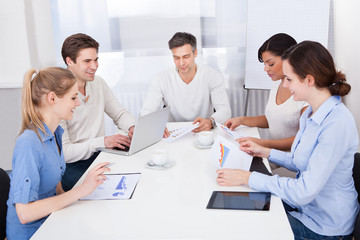 Businesspeople In Meeting