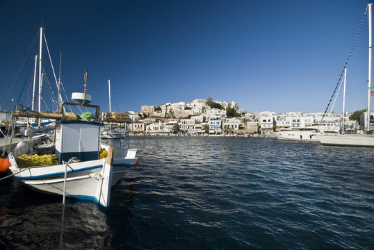 Harbour in Naxos