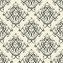 seamless wallpaper.calligraphic pattern. arabesque