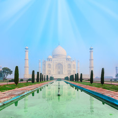 Taj Mahal in India