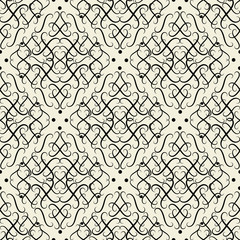 seamless wallpaper. damask pattern. arabesque