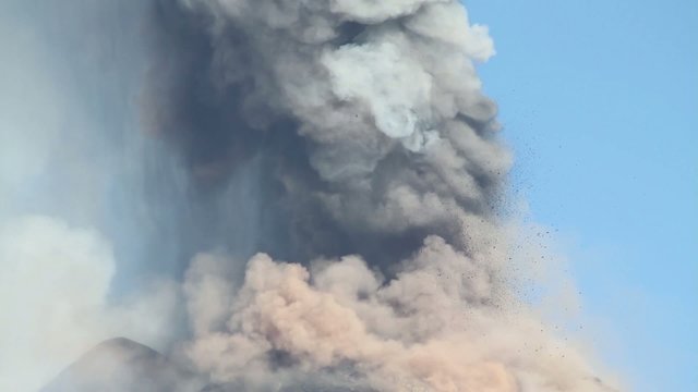 Etna ash