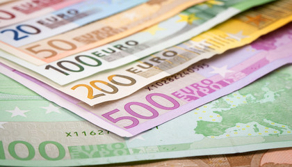 Obraz premium Euro Banknotes