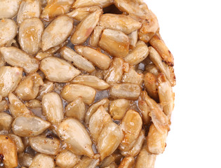 Sunflower seeds in sugar syrup.