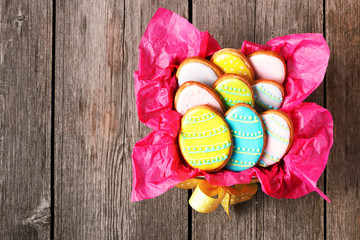 Easter homemade gingerbread cookie