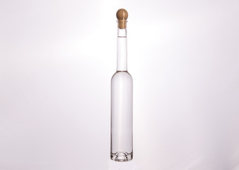 Flasche Klar-weiß  Weinbrand