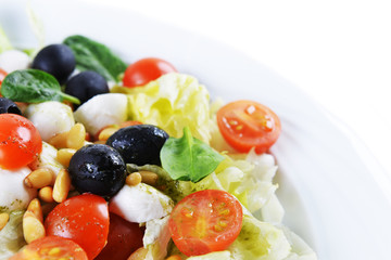 Fototapeta na wymiar salad of vegetables