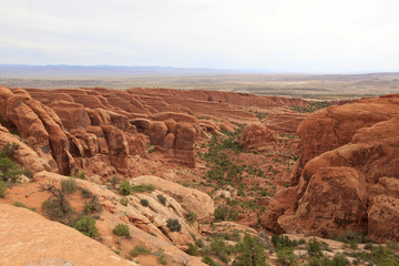 panorama point, Arch national park, Arizona
