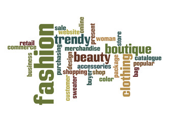 Fashion Industry word cloud
