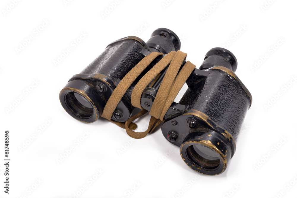 Wall mural Military binoculars of the British army