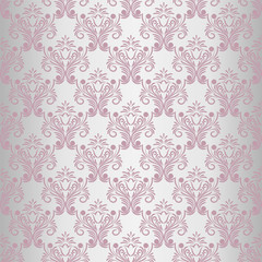 seamless wallpaper. damask pattern. flower background