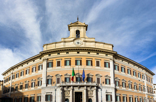 parlamento italiano, montecitorio