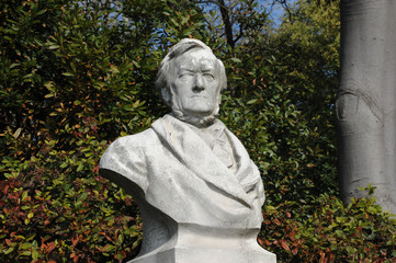 Richard Wagner, Büste, Oper, Giardini di Castello, Venedig