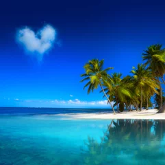 Gordijnen Art  beautifu tropical seascape © Konstiantyn