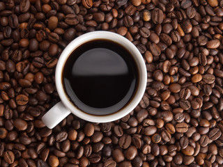 A cup of coffe to get energy and become vivacious