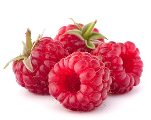 Ripe raspberries